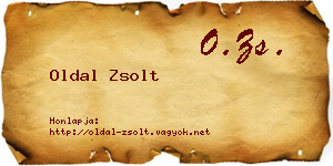 Oldal Zsolt névjegykártya